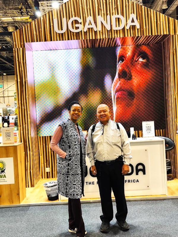 mark with Julianna Kaggwa